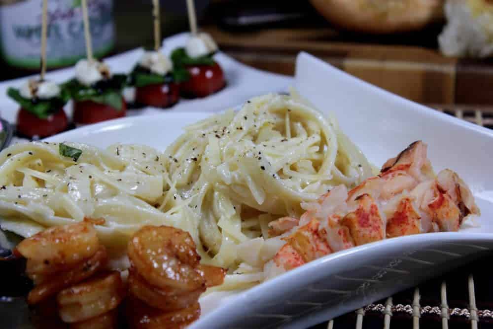 Smoked Seafood Fettuccine