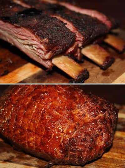 Smoked Ham and 3-2-1 Ribs