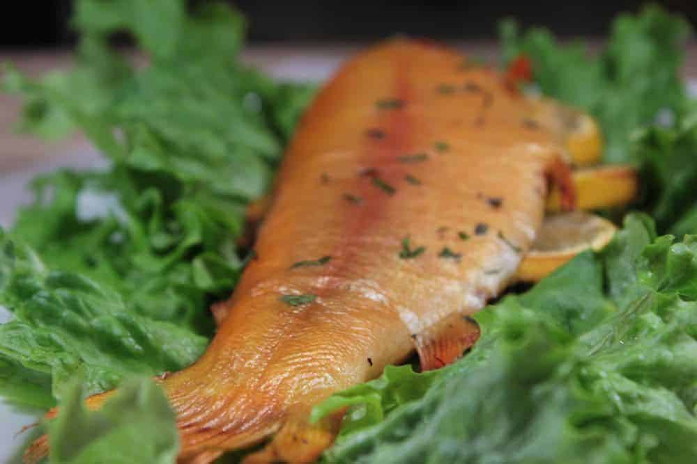 Smoked Trout (Golden) with Lemon and Herbs Smoking Meat Newsletter