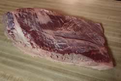 brisket meat side