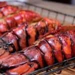 Smoked lobster tails