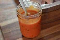 Jeff's Barbecue Hot Wing Sauce
