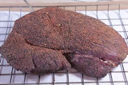 Beef sirloin tip roast at 130° F