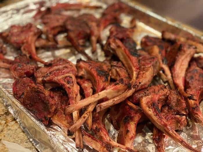 Smoked Lamb Chops