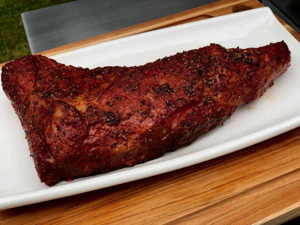 Smoked Tritip in the Pit Boss Copperhead 7 Series