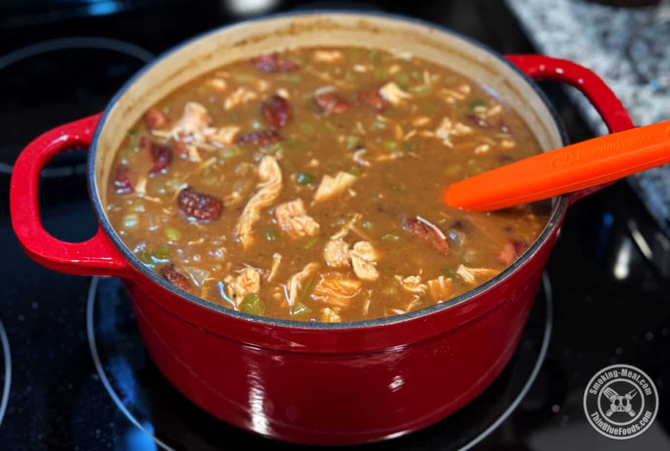 Smoked Chicken and Sausage Gumbo 42 IMG 1353 watermarked