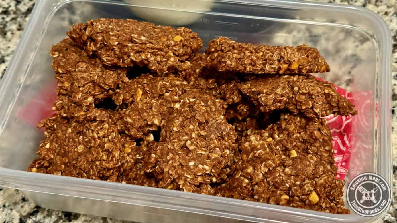 Chocolate No Bake Cookies 60 IMG 1396 watermarked