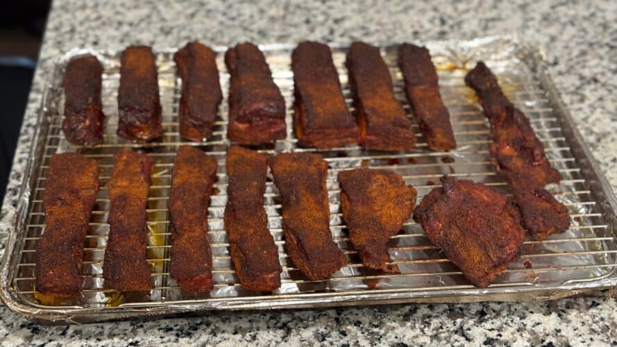 Smoked Buffalo Party Ribs 8 IMG 1540