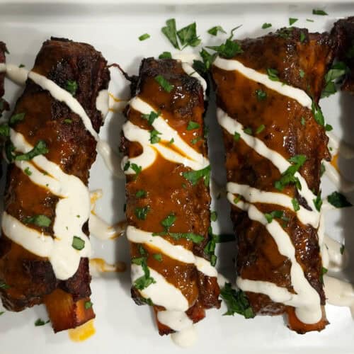 Smoked Buffalo Party Ribs 11 IMG 1585 watermarked