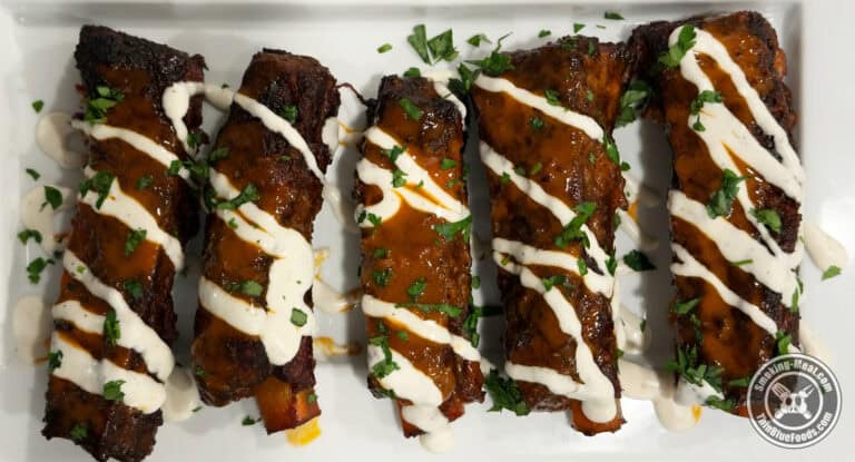 Smoked Buffalo Party Ribs