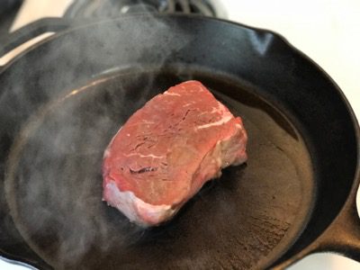 Seared and Smoked Top Sirloin Steaks 16 IMG 1695