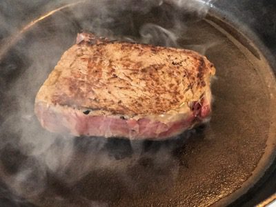 Seared and Smoked Top Sirloin Steaks 17 IMG 1696