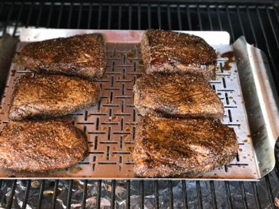 Seared and Smoked Top Sirloin Steaks 21 IMG 1731