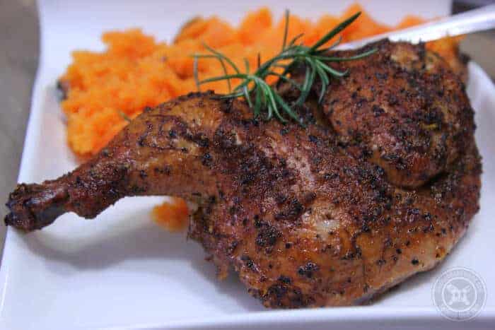 Citrus Rosemary Cornish Hens