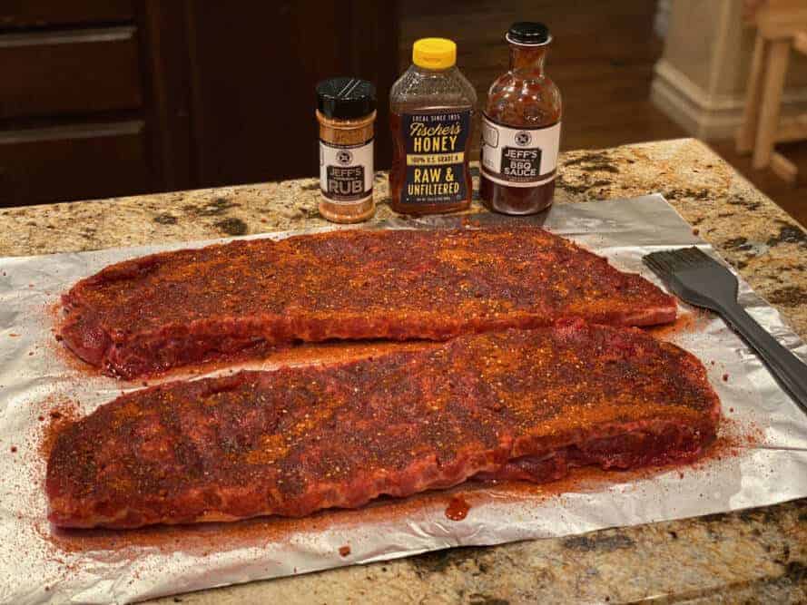 Sweet 'n Sticky Honey Barbecue Pork Ribs - Learn to Smoke Meat