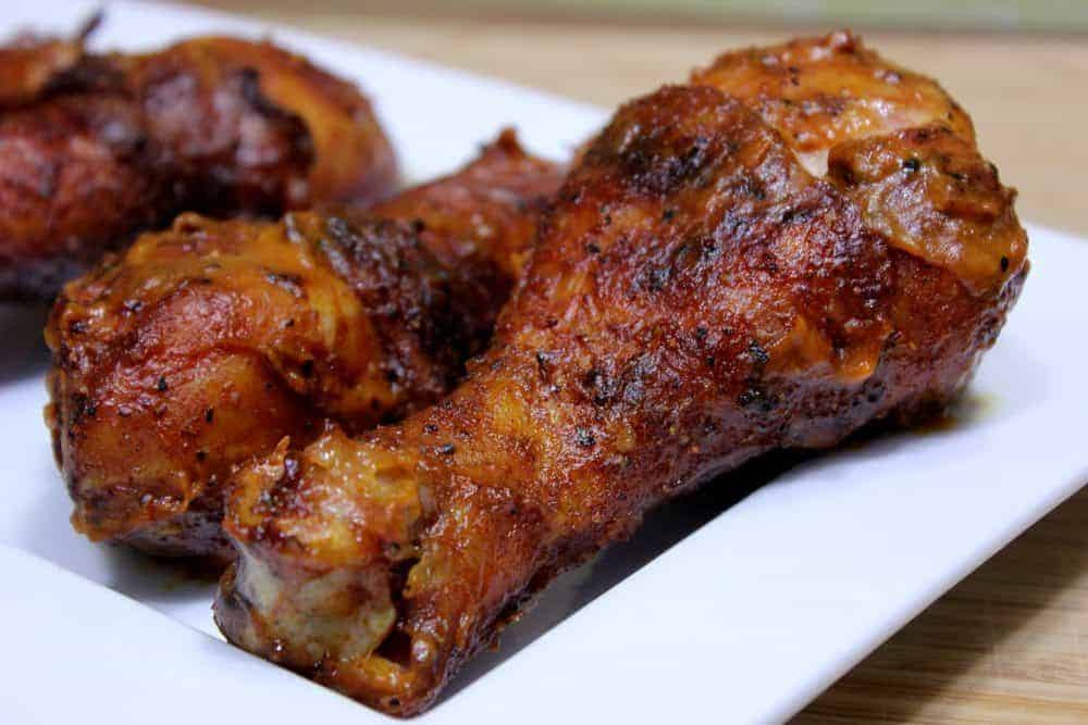 Hot Smoked Chicken Legs on the BGE – Fast and Tasty