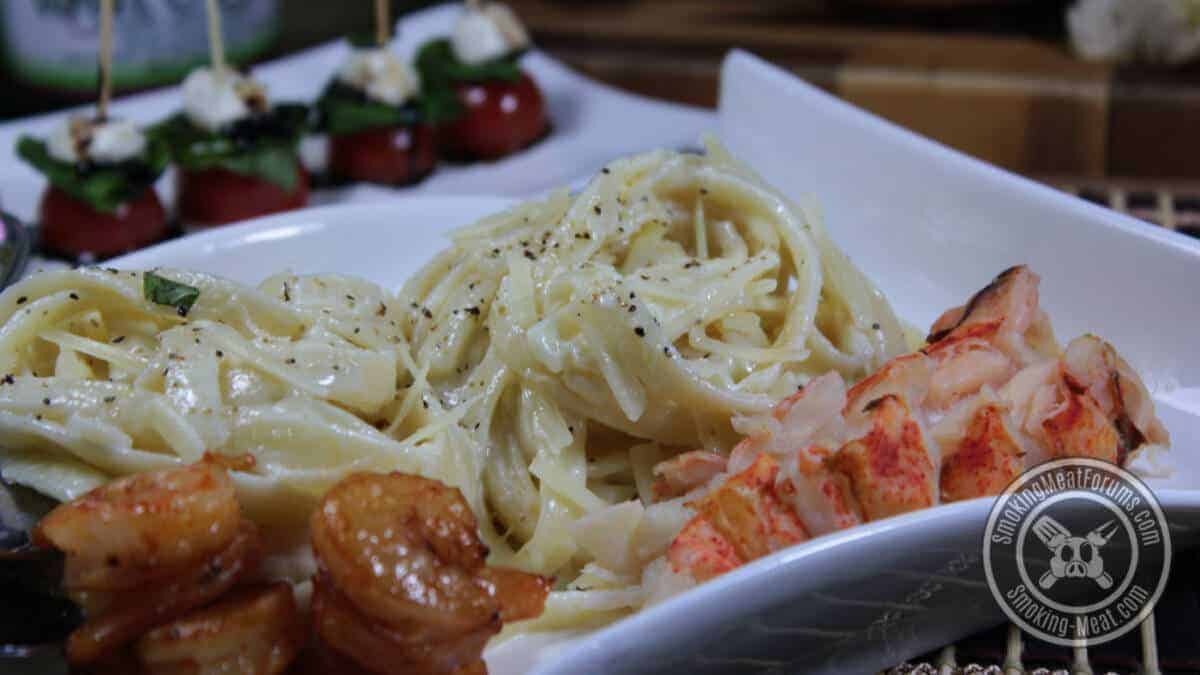 Smoked Seafood Fettuccine Alfredo Learn to Smoke Meat with Jeff Phillips