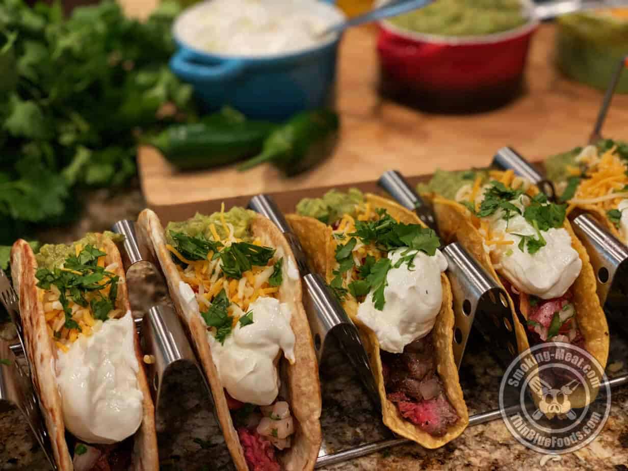 Smoked Skirt Steak Tacos | Carne Asada with Citrus Marinade