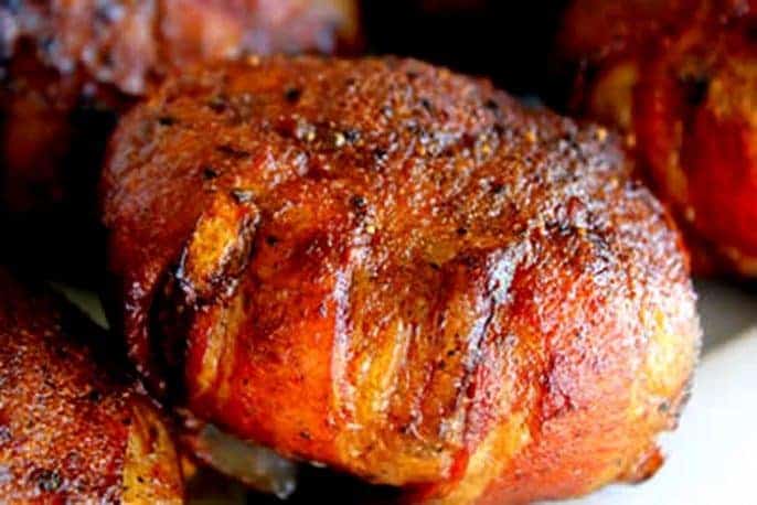Smoked Stuffed Burgers Wrapped in Piggy Goodness