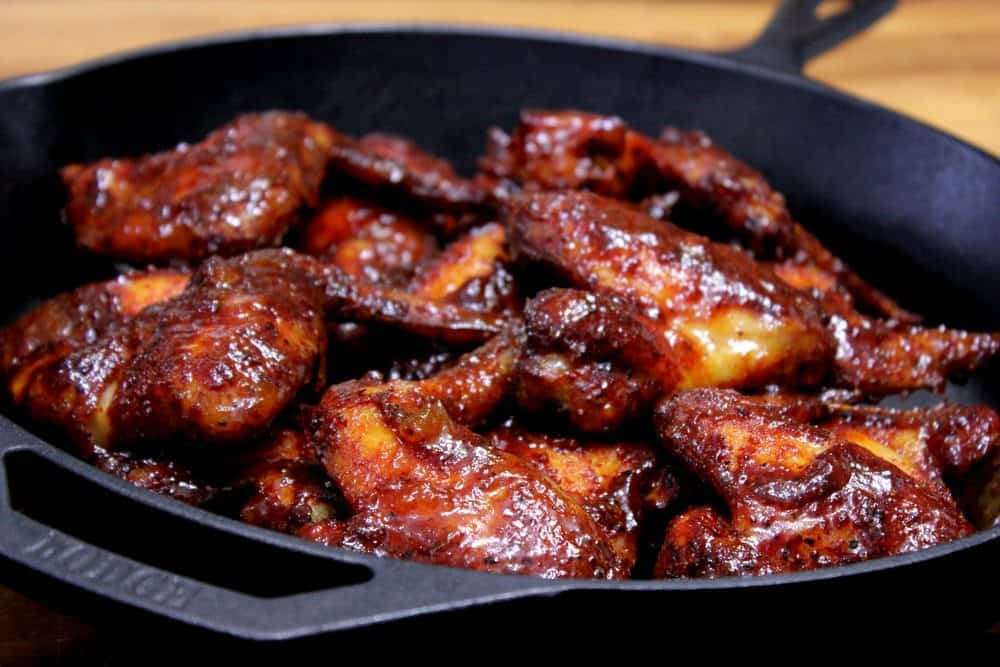 Apricot and Honey Chicken Wings