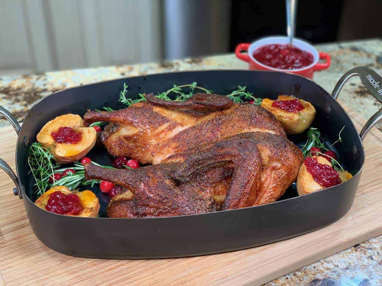 How to Dry Brine and Smoke a Duck-image