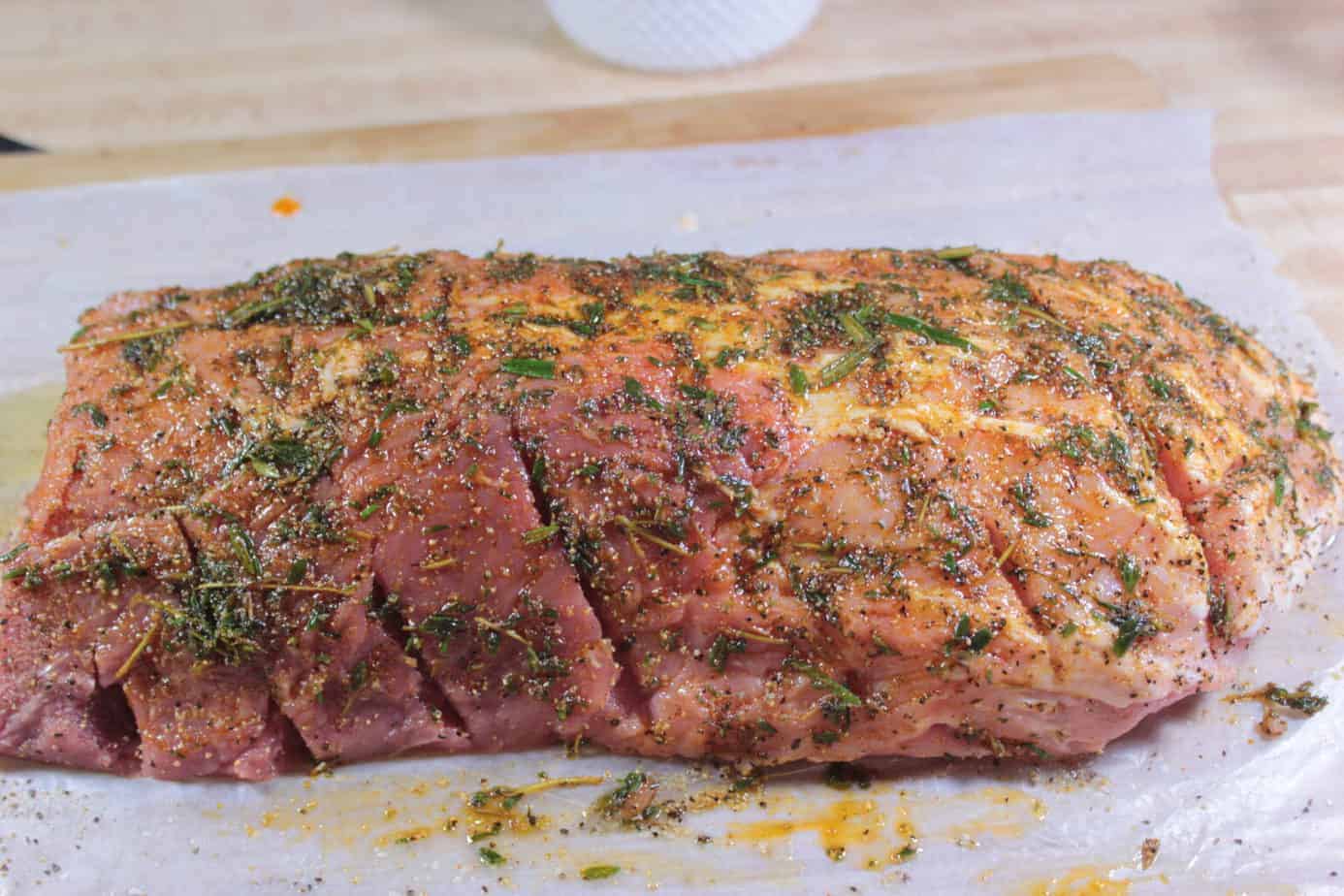 Herb Rubbed Smoked Pork Loin Learn to Smoke Meat with Jeff Phillips