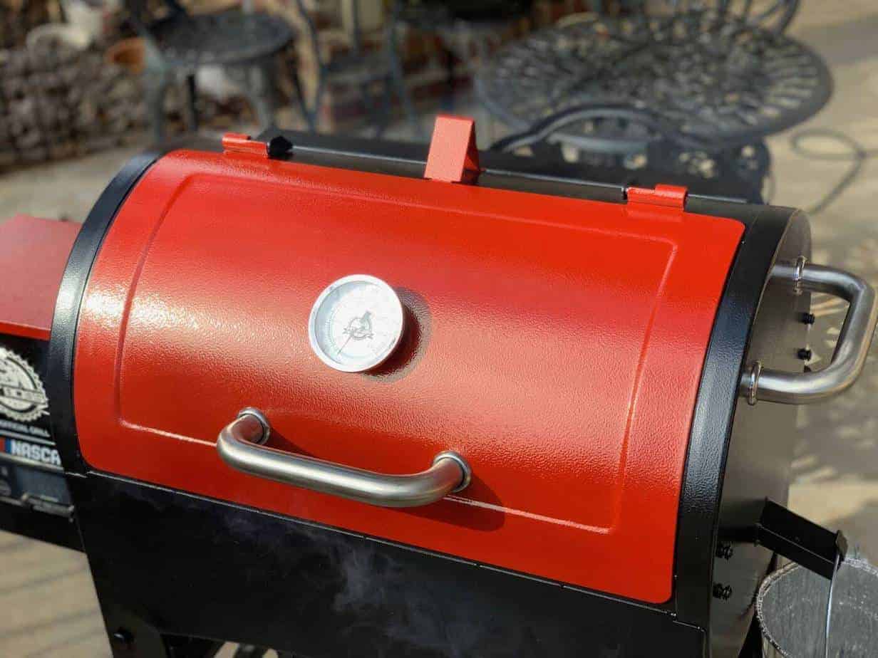 Pit Boss 440 Pellet Smoker with Nascar Logo: Review