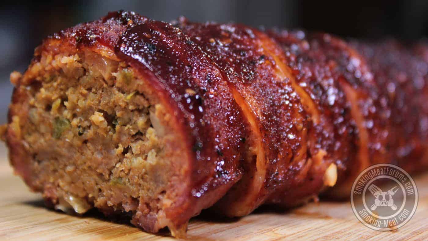 Smoked Meatloaf Logs