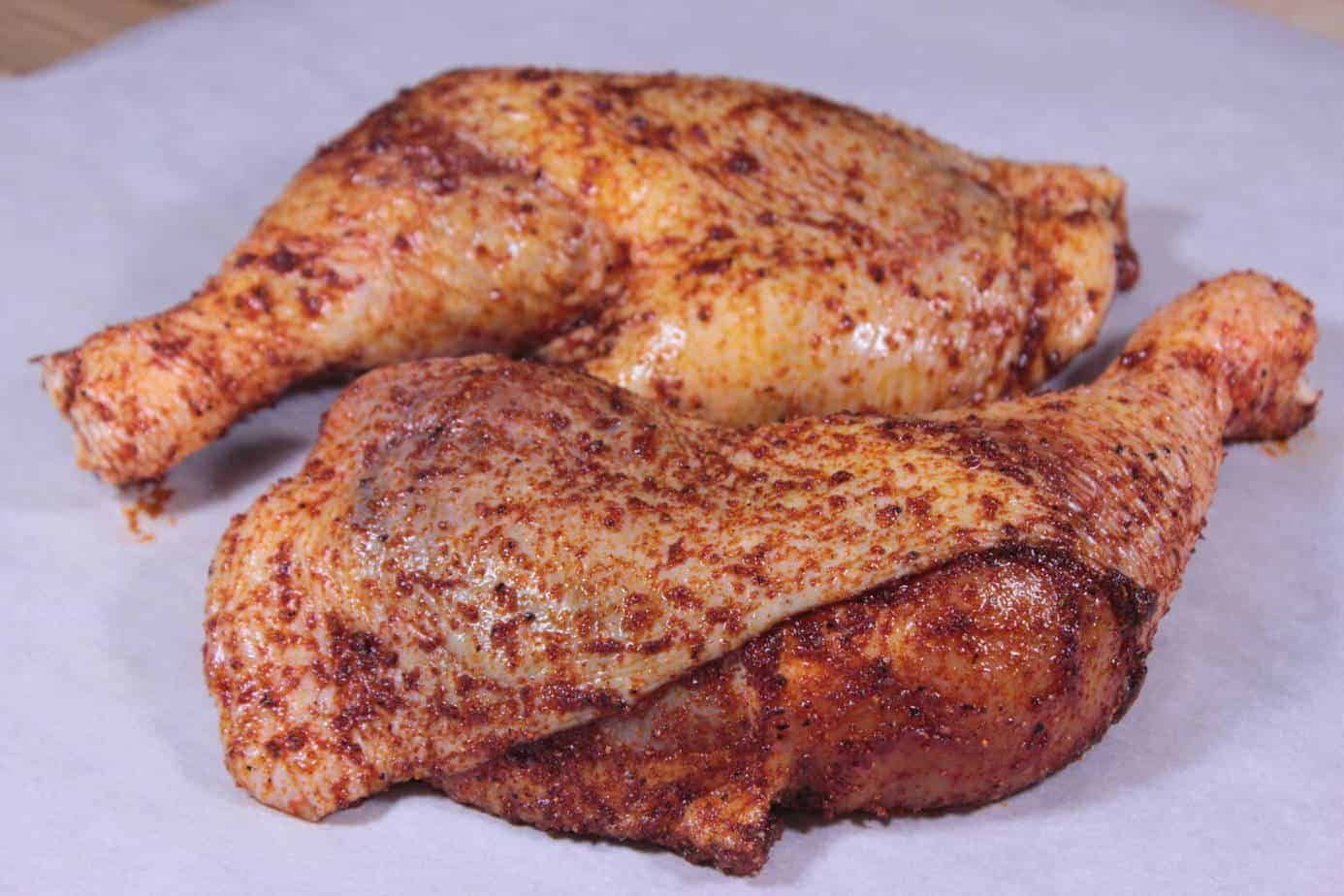 Smoked and Grilled Chicken Quarters Learn to Smoke Meat with Jeff