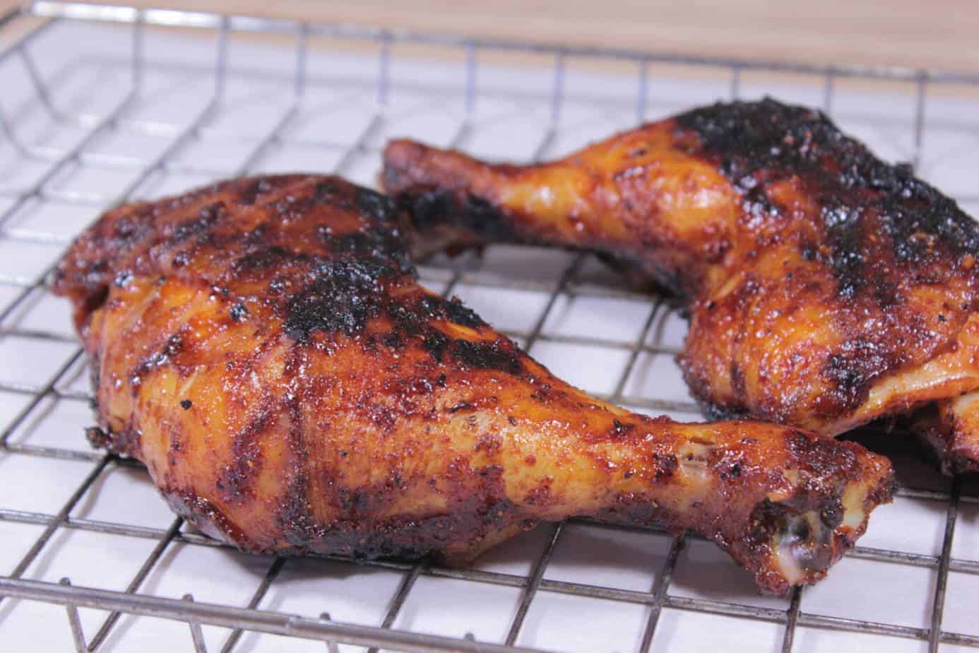 Smoked and Grilled Chicken Quarters Learn to Smoke Meat with Jeff