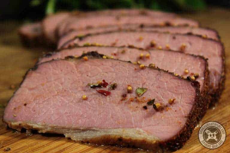 Smoked Corned Beef Brisket (Pastrami)