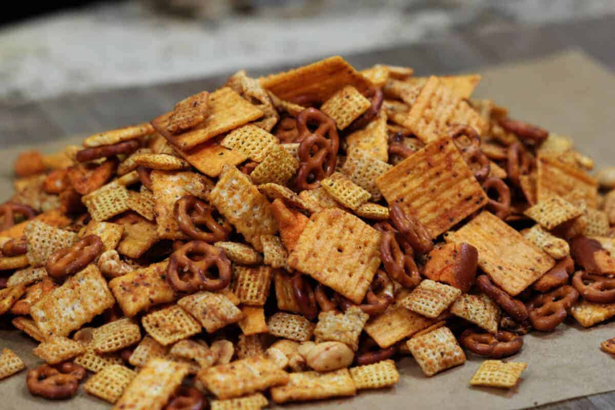 The Ultimate Smoked Chex Mix Learn to Smoke Meat with Jeff Phillips