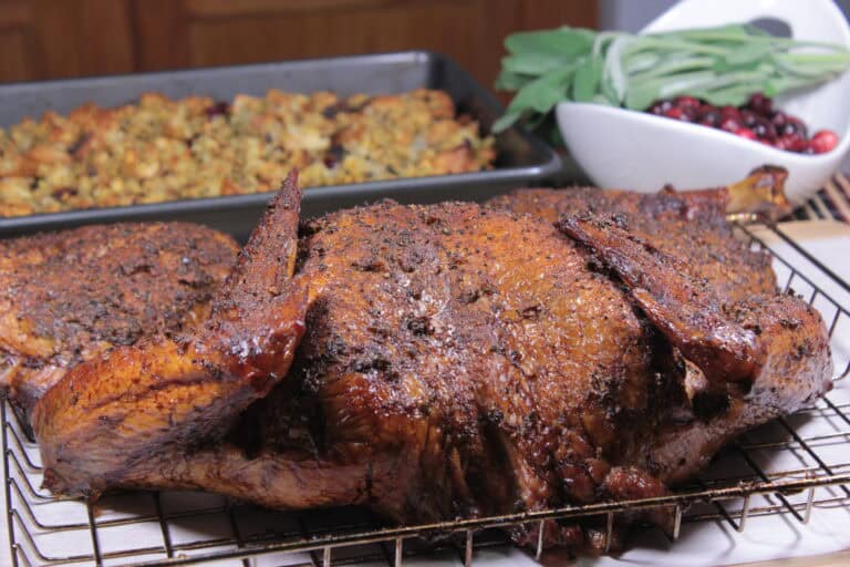 Spatchcocked Turkey with Herbed Butter 1 IMG 8617