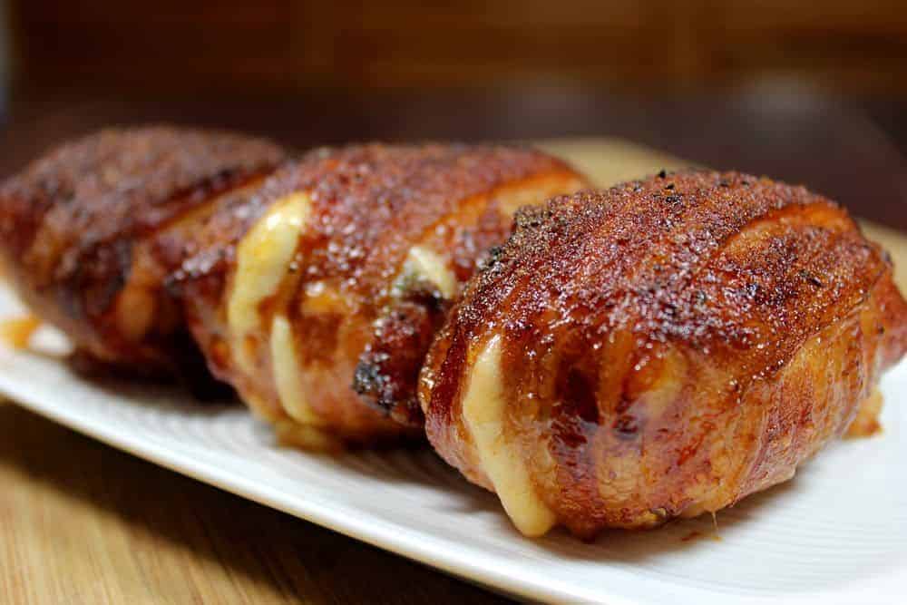 Cheesy Smoked Bacon Wrapped Chicken Thighs - Smoking Meat Newsletter