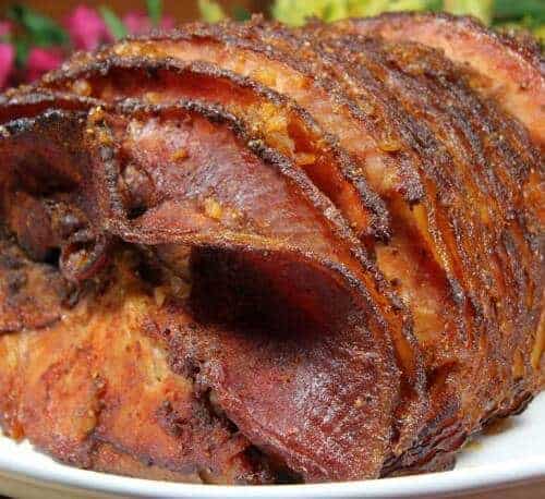spiral ham on pellet grill