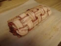 Sausage Roll Wrapped in Bacon