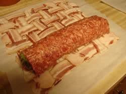Fatty Laid on Bacon Weave