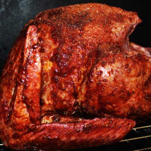 Smoked Cranberry Brined Turkey 039 watermarked