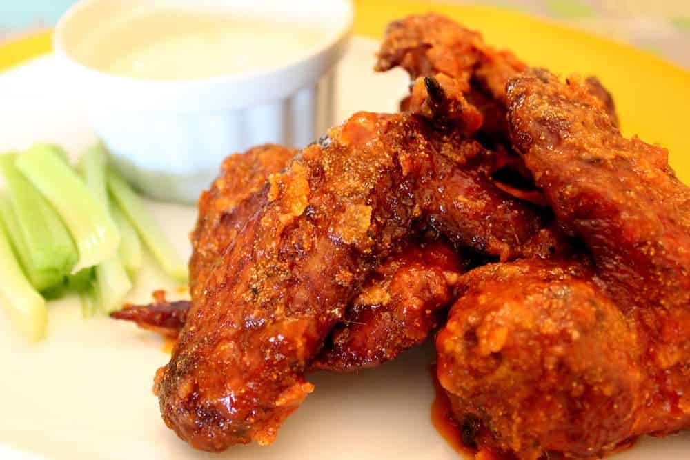 Smoked Hot Wings 099