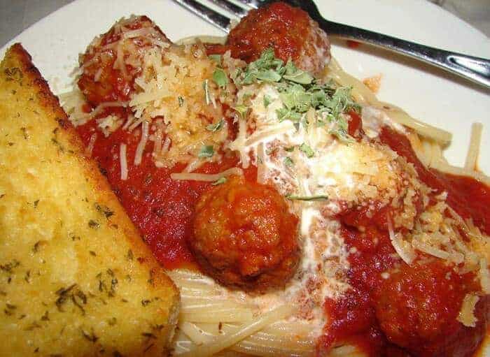 Smoked Meatballs In Spaghetti 800x584