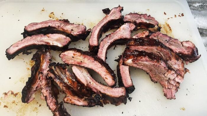 Frozen Ribs in the Smoker