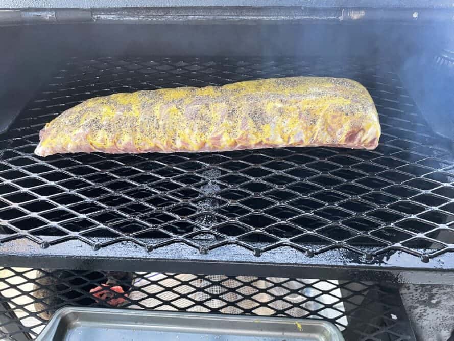 Frozen Ribs in the Smoker 5 als frozen ribs 4