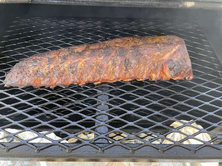 Frozen Ribs in the Smoker 6 als frozen ribs 5