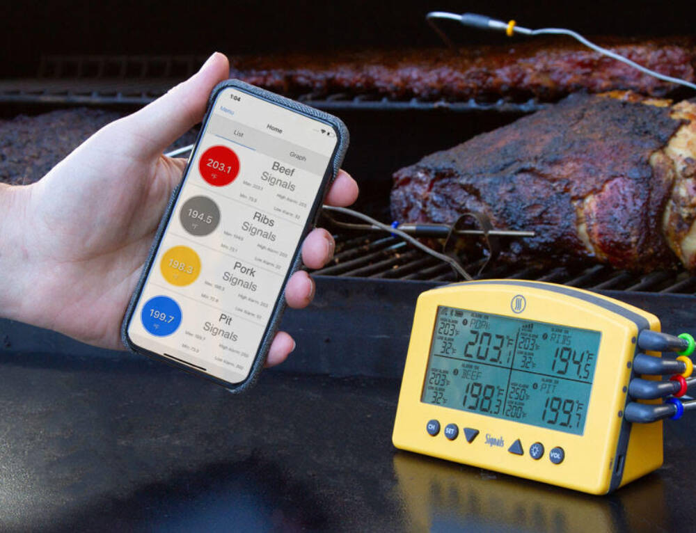 ThermoWorks "Smoke" Wireless Dual Probe Thermometer Learn to Smoke Meat with Jeff Phillips