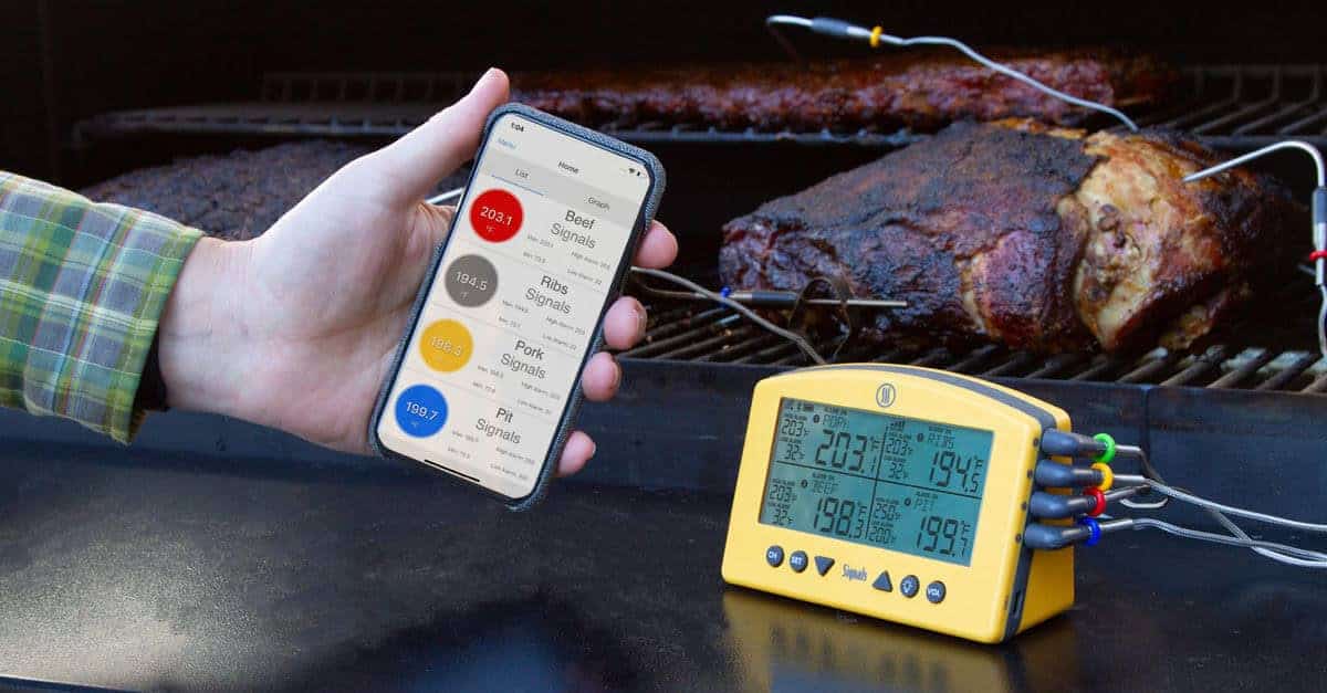 Signals 4 Channel WiFi & Bluetooth Thermometer