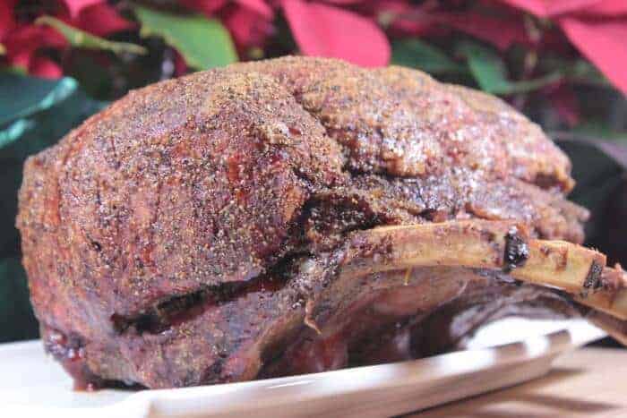 Mesquite Smoked Prime Rib for Christmas