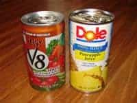 Pineapple and V8 Juice