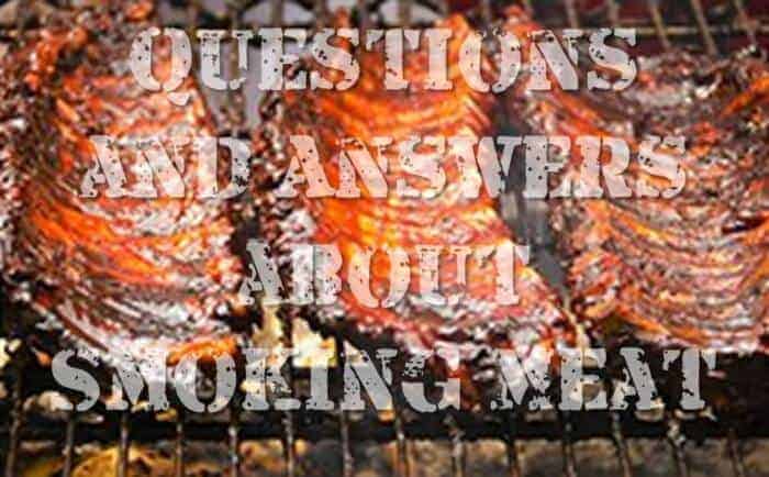 Questions and Answers on Smoking Meat