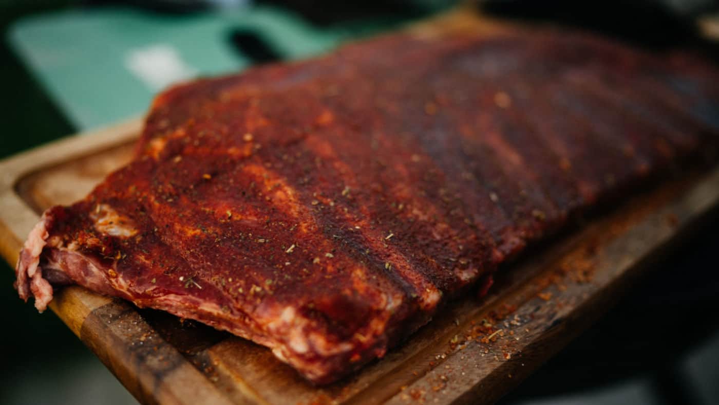 rack of pork ribs