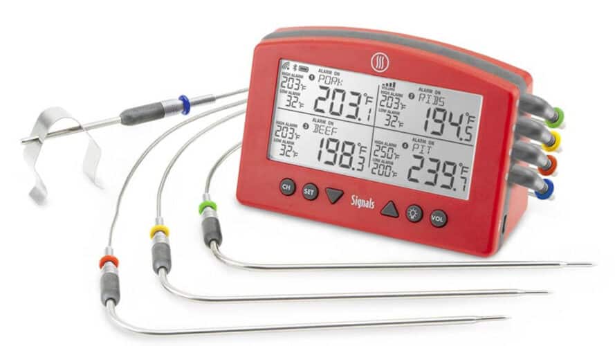 Dual Probe Wired Thermometer — SmokinTex Electric Smokers